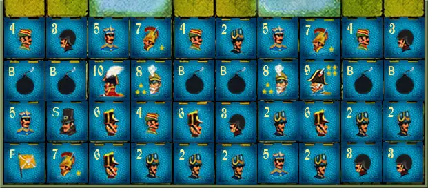 Stratego setup from Brandon Clark Stratego setup from Brandon Clark