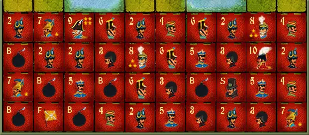 The Tempest Defense setup for Stratego