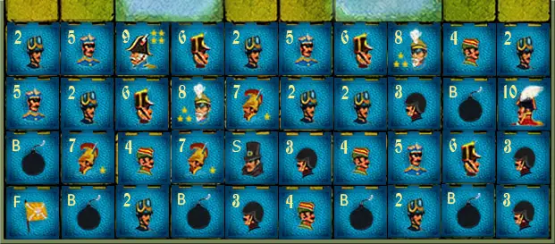 Corner Blitz setup for Stratego