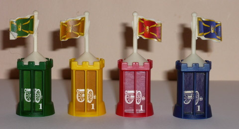 A Cannon carries a flag in stratego 4 A Cannon carries a flag in stratego 4