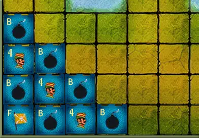 Bombs in two waves Bombs in two waves